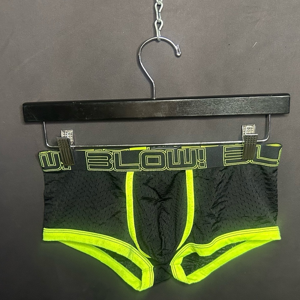 Andrew Christian BLOW Briefs Neon Yellow/green